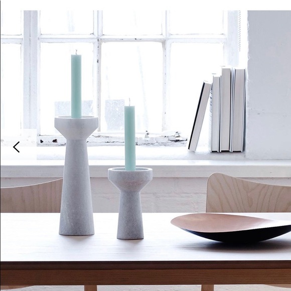 Tom Dixon Marble Candleholders — Tall - Picture 3 of 5